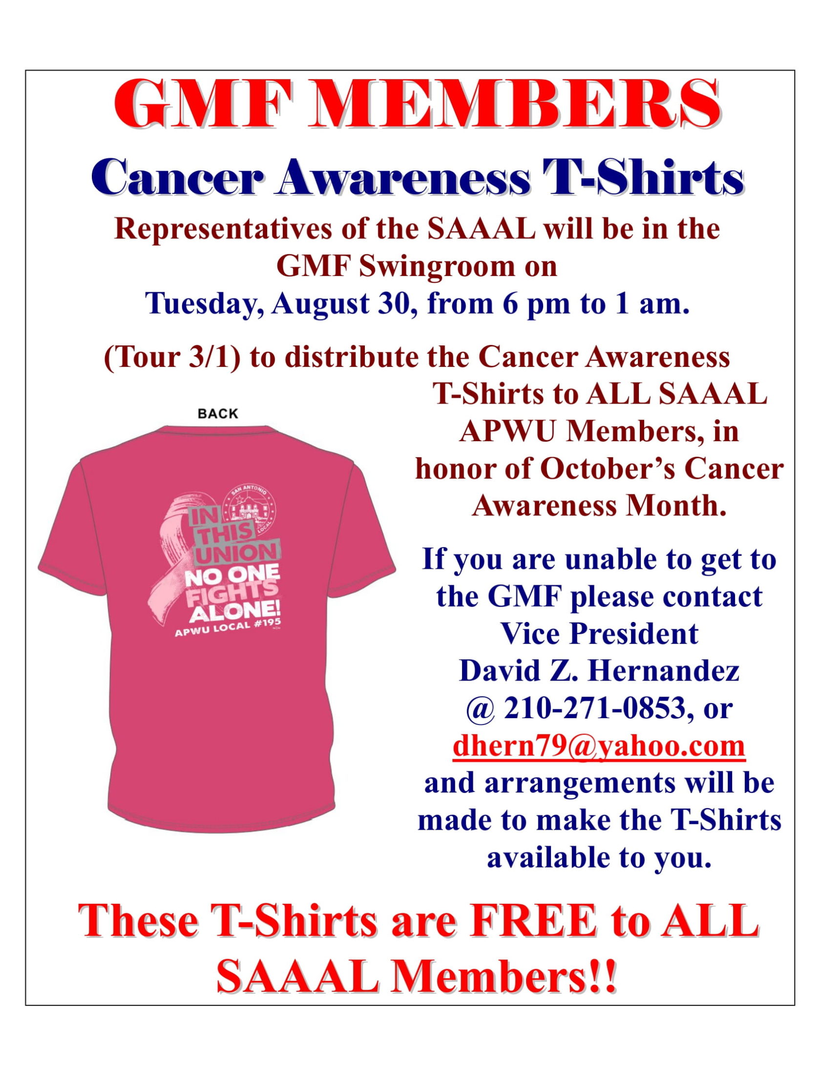 Cancer Awareness T-Shirts - 