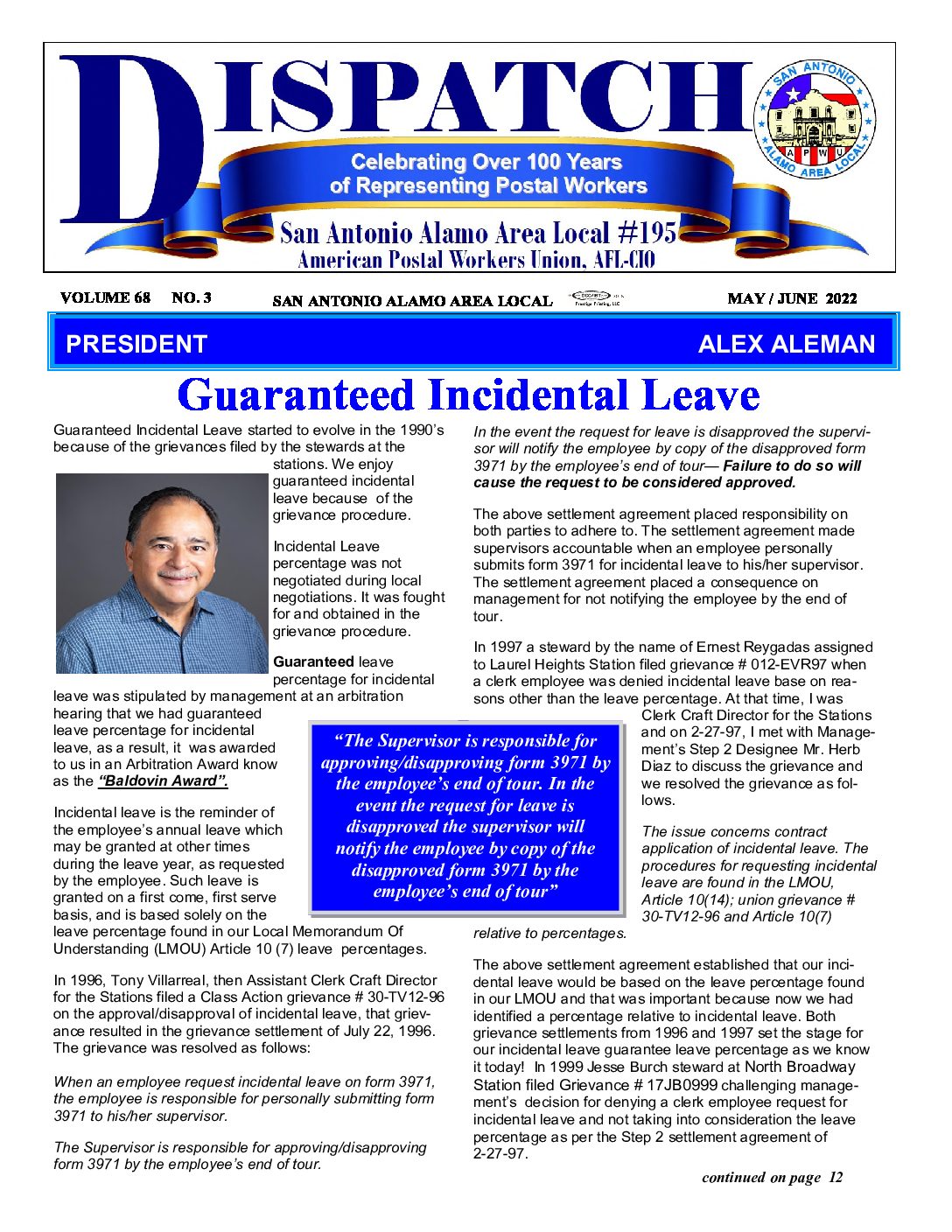 May – June ’22 Dispatch - 