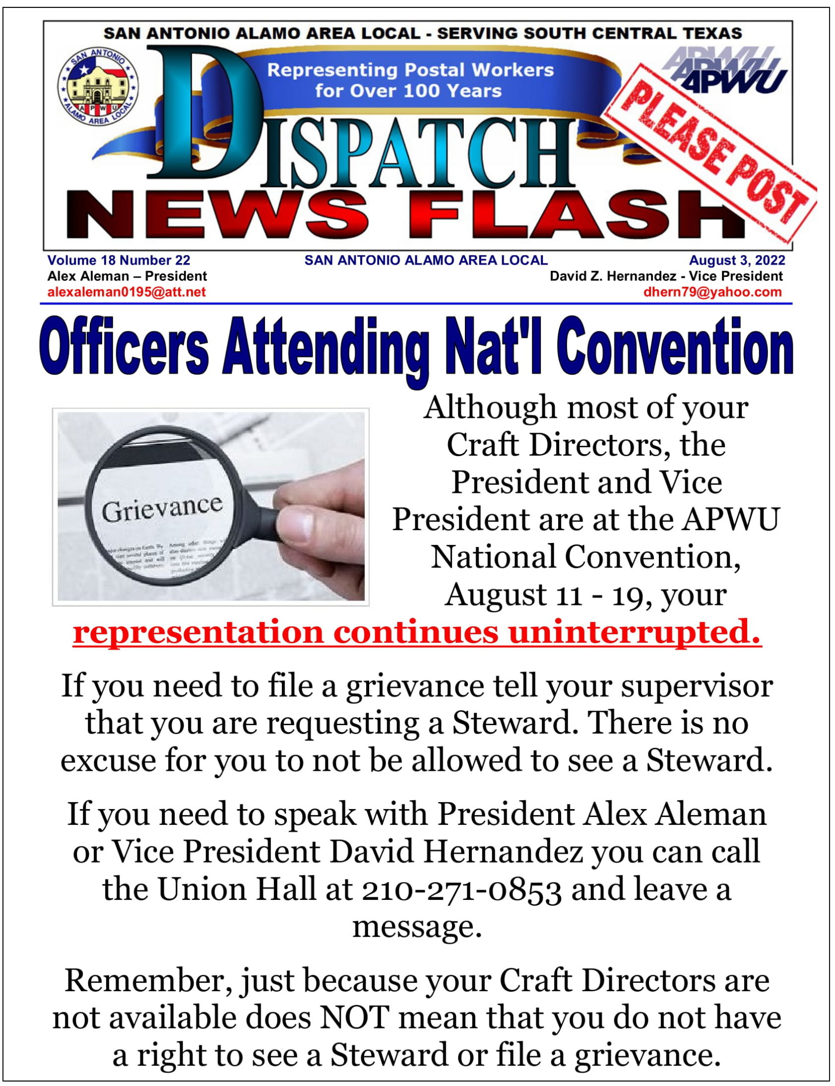 Officers Convention - 