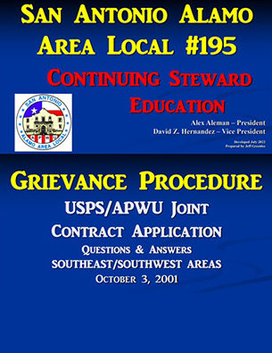 Grievance Procedure Training - 