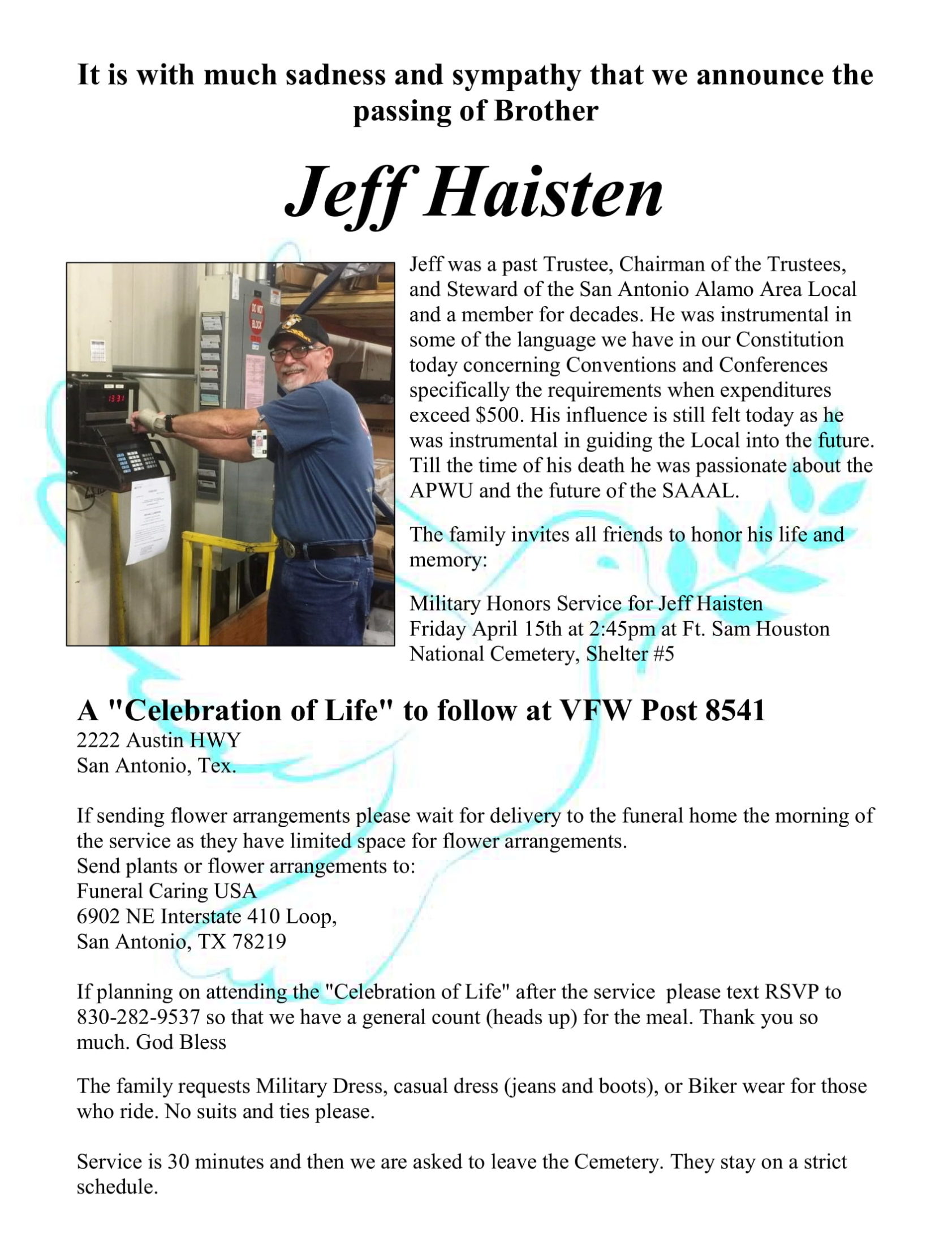 Jeff Haisten - 