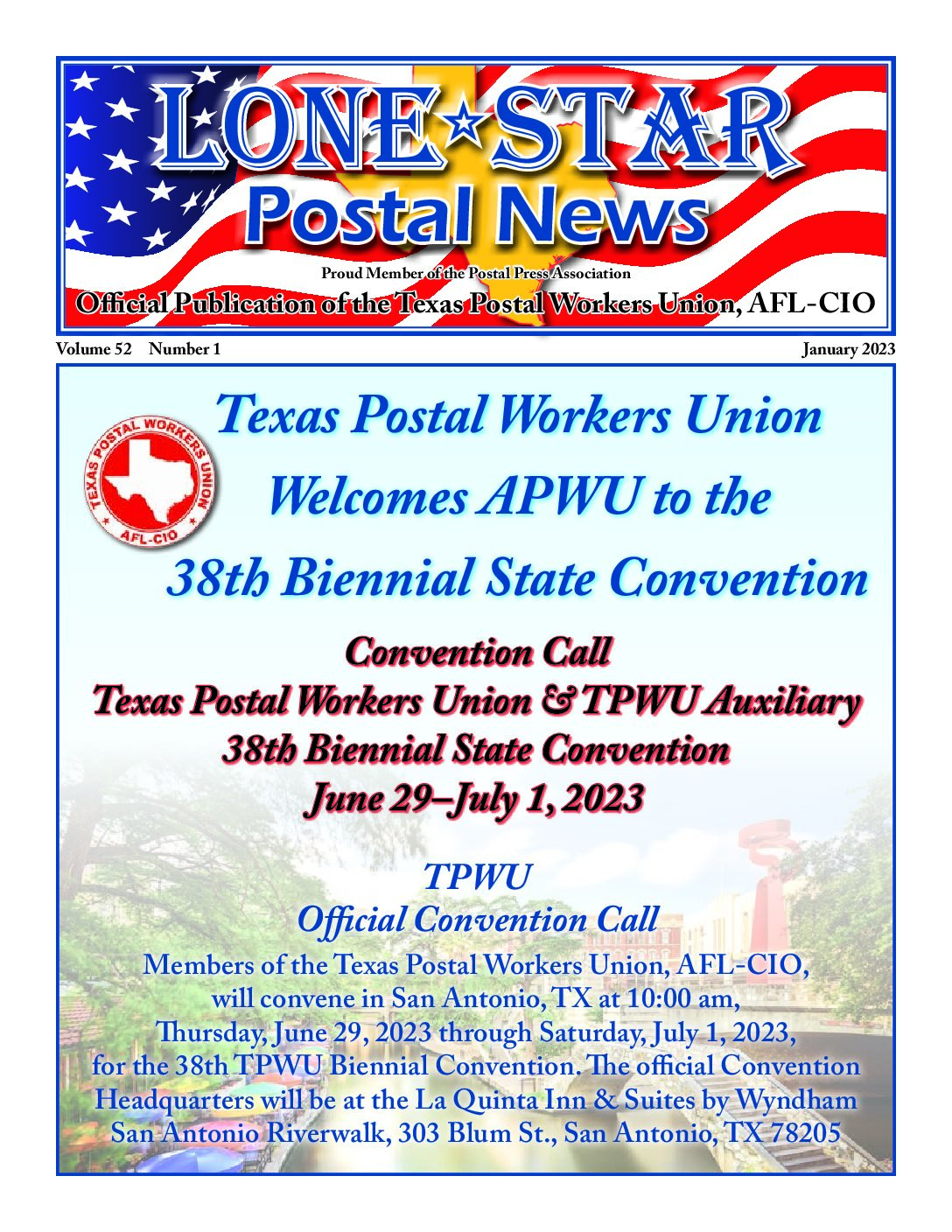 Texas APWU – Lone Star Postal News - 