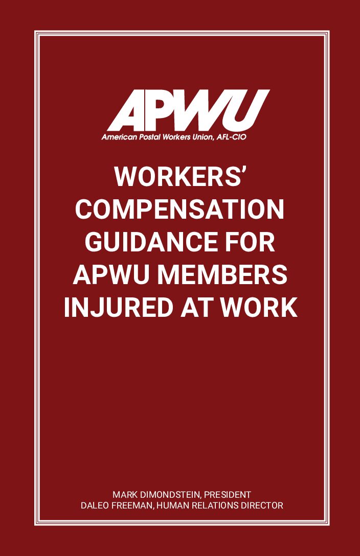 Workers Compensation Guide for APWU Members Injured at Work - 