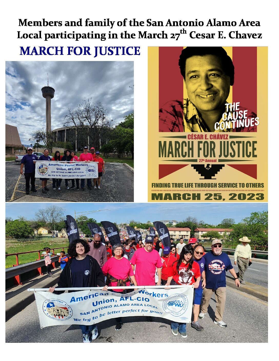 Cesar Chavez March for Justice – March 25, 2023 - 