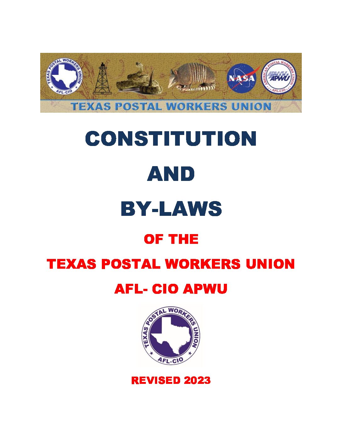 TPWU Constitution and By-Laws - 