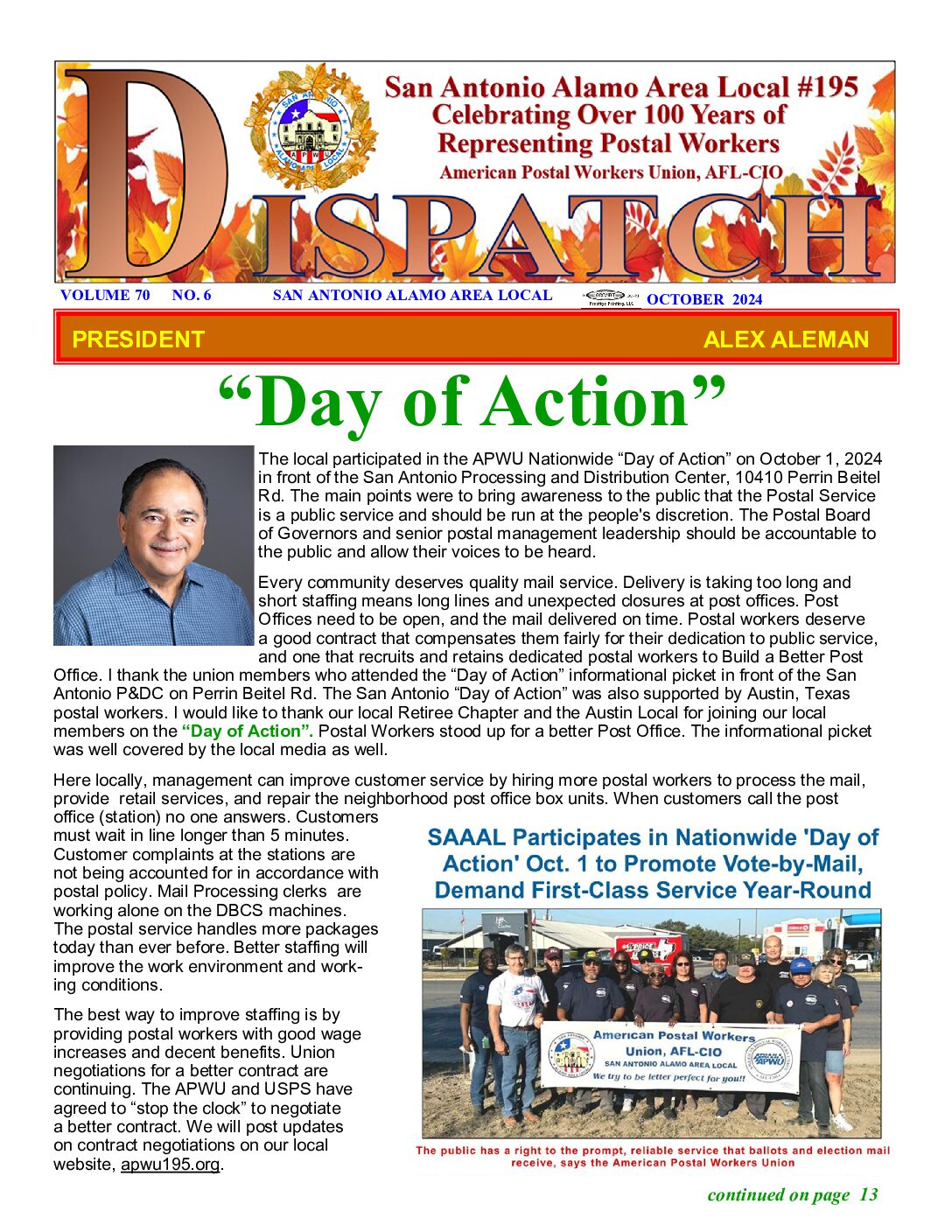 October ’24 Dispatch - 