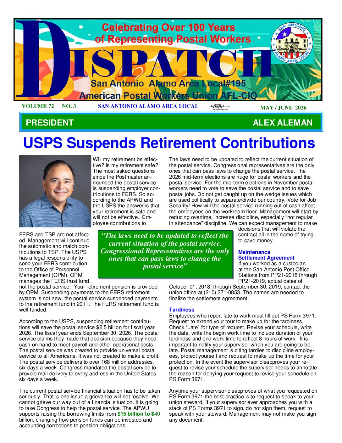 May/June ’26 Dispatch - 