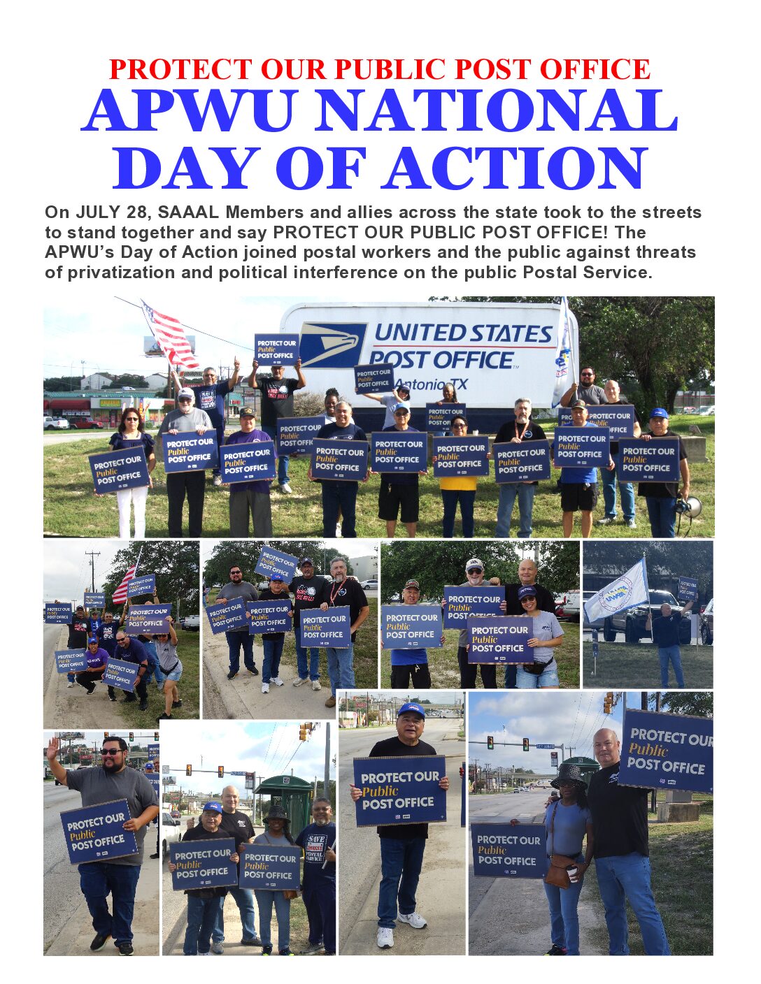 National Day of Action - 