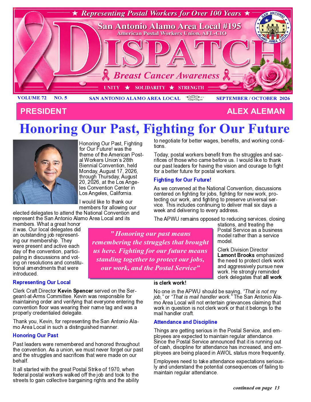 September/October 2026 - 